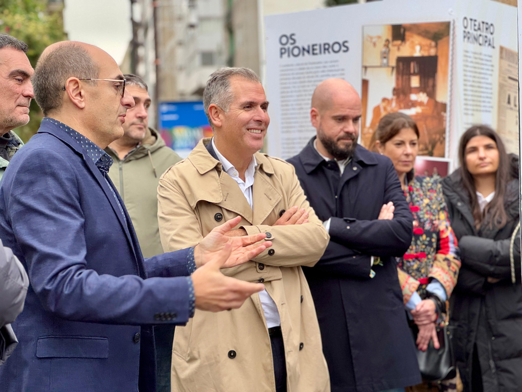 Inauguración da exposición Pontevedra, cidade de cine