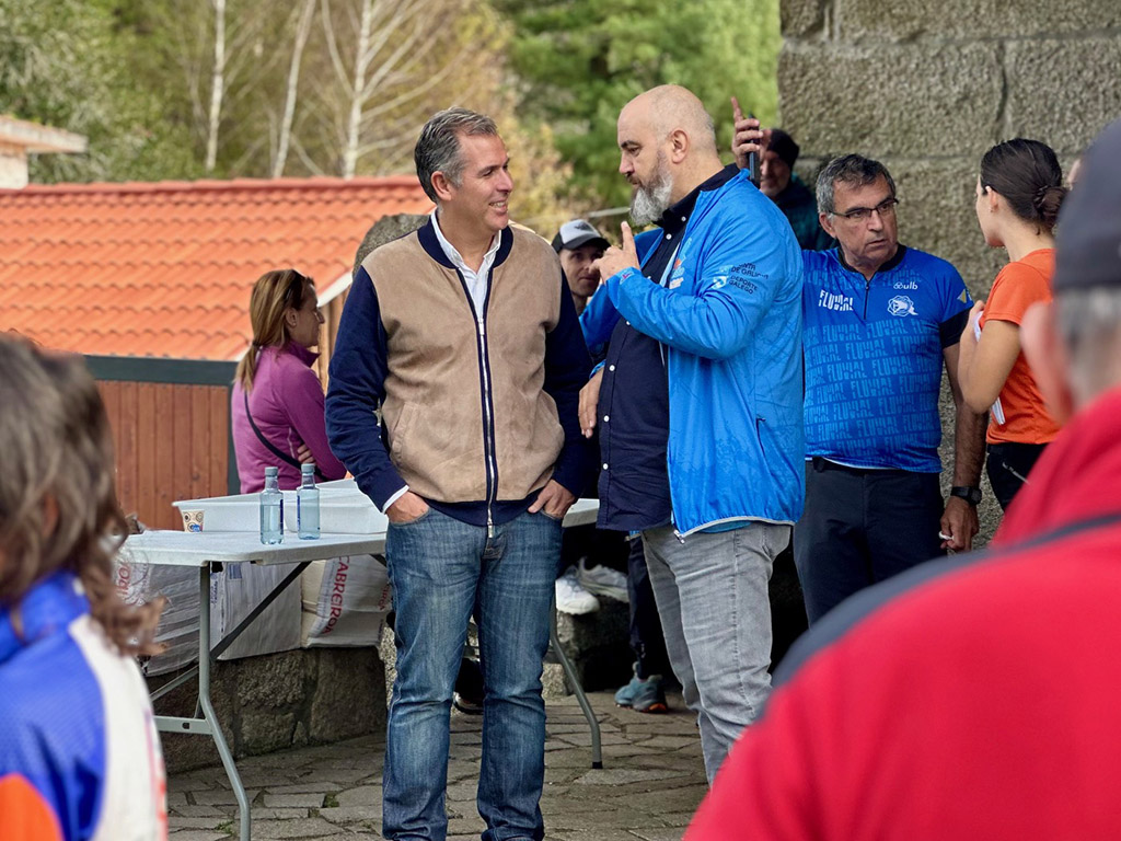 Rafa Dominguez asiste ao Campionato Xunta de Galicia de Orientación en Bicicleta de Montaña distancia Sprint