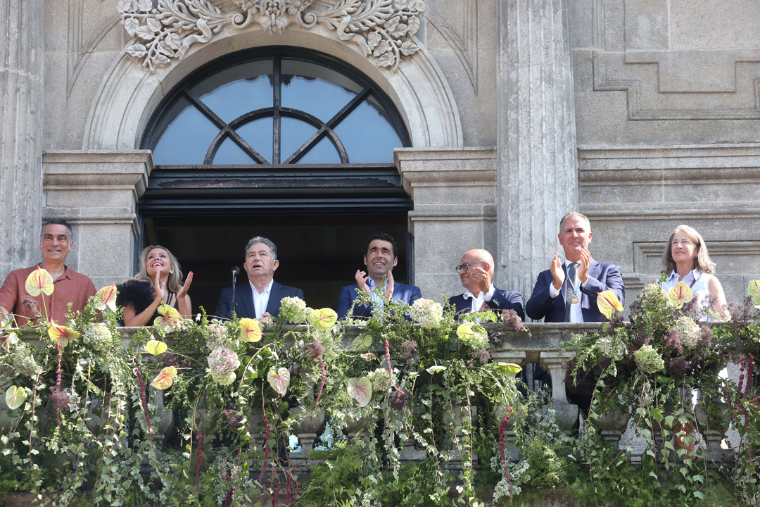 Lectura do pregón que abre as Festas da Peregrina 2024