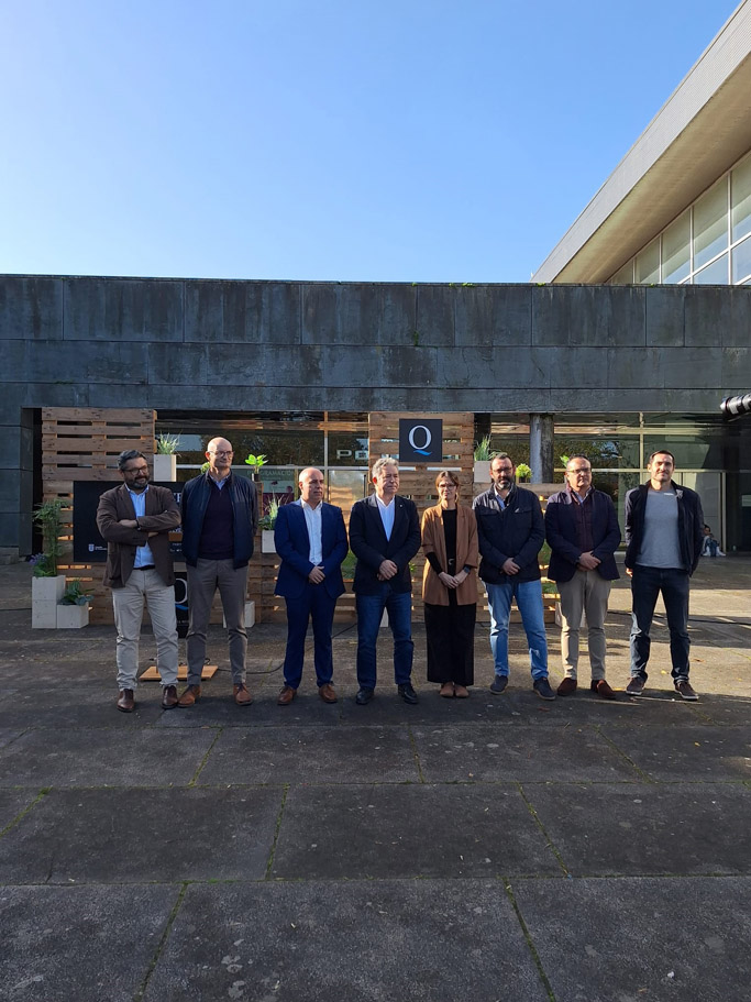 Javier Tourís no Recinto Feiral de Pontevedra no acto de presentación da oitava edición da feira Etiqueta Negra