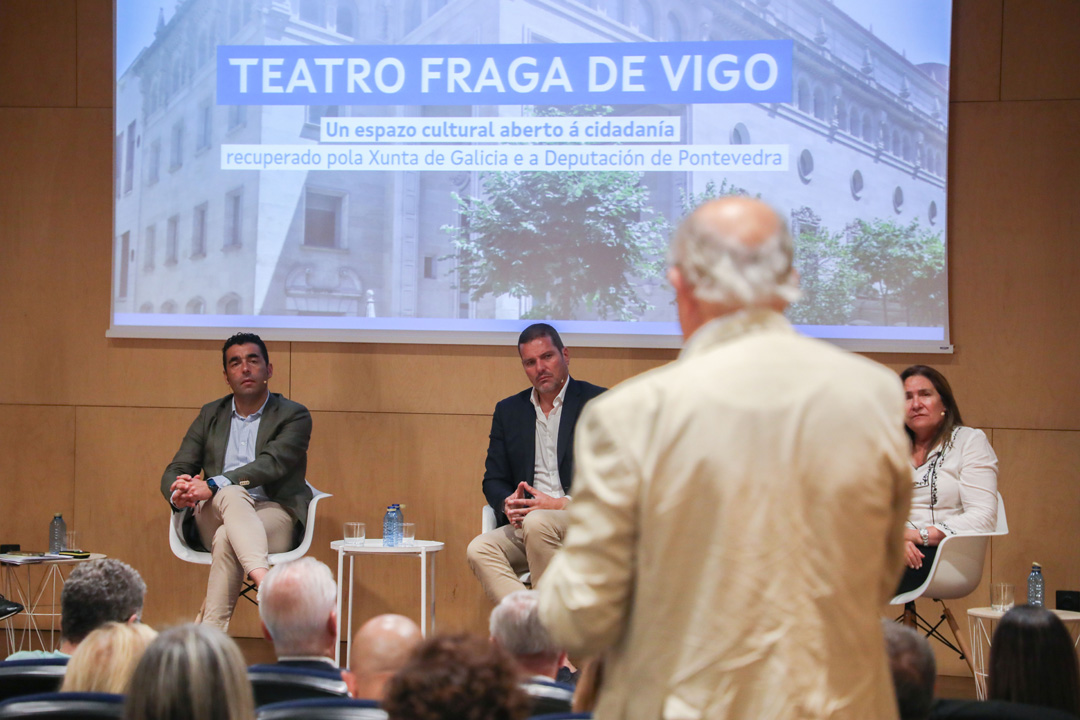  A Deputación e a Xunta reúnen máis de 150 persoas para enriquecer o plan de usos do Teatro Cine Fraga de Vigo 