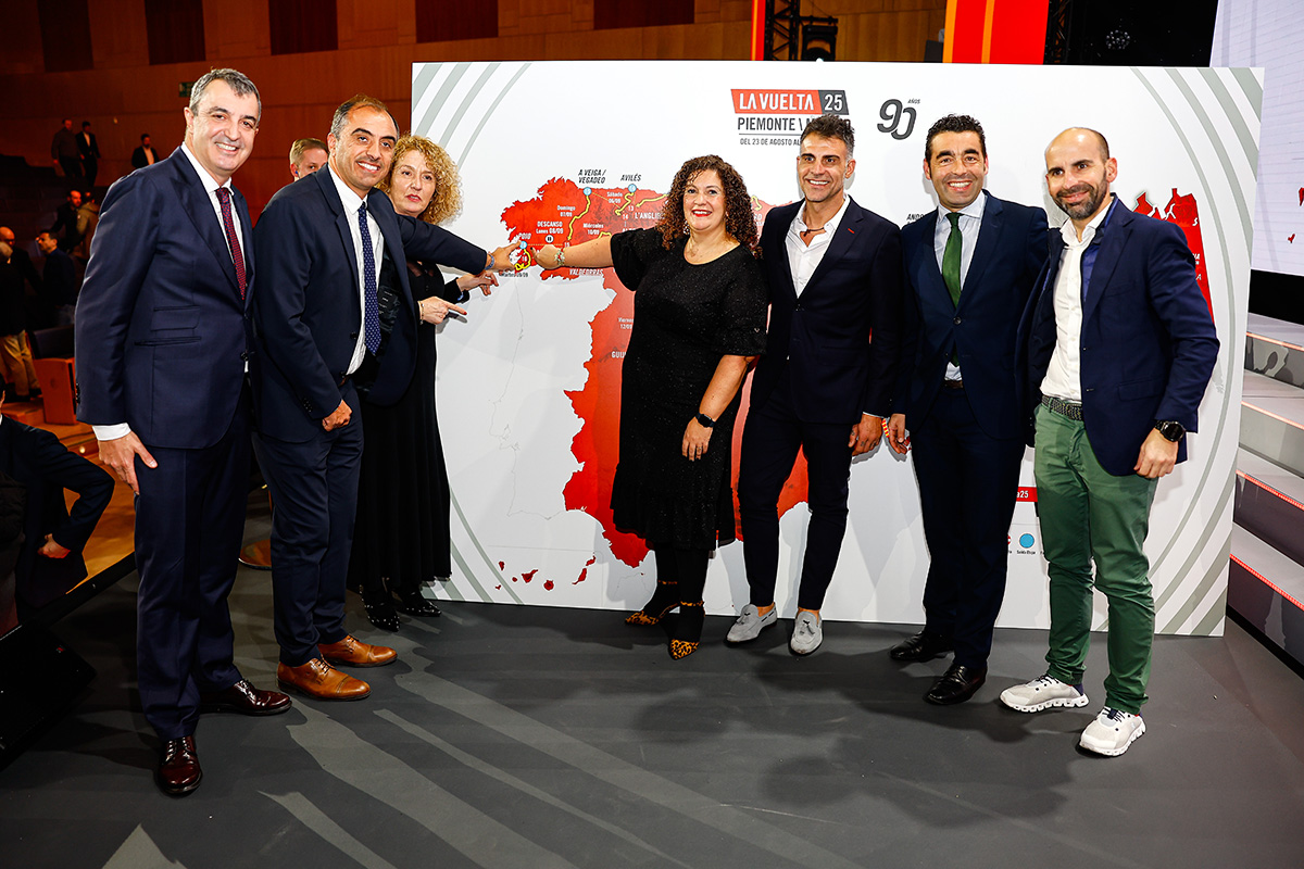 Presentación oficial do percorrido de La Vuelta para o ano 2025