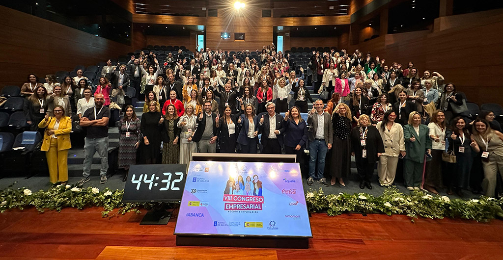 inauguración do Congreso Acción e Implicación de Empresarias Galicia