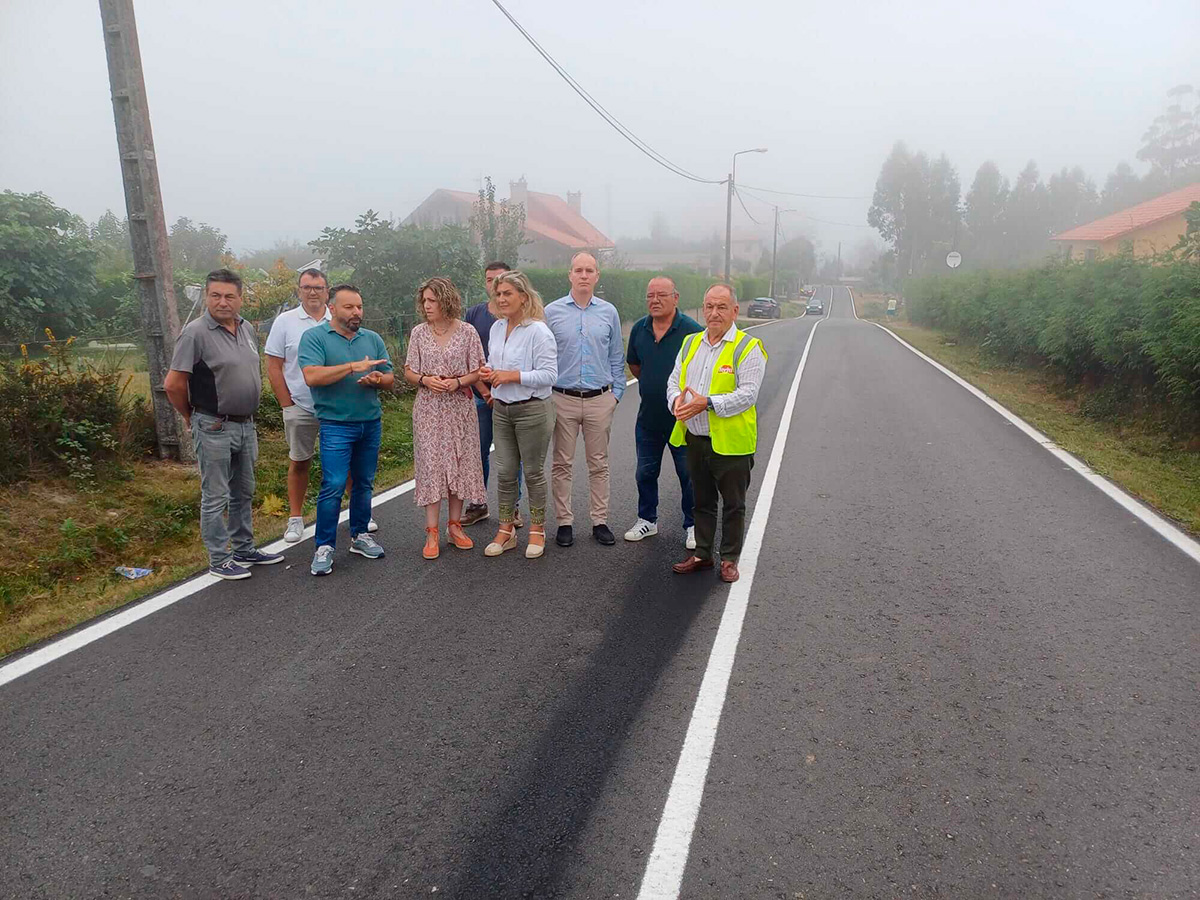 Visita remate das obras Mosende-Morgadáns