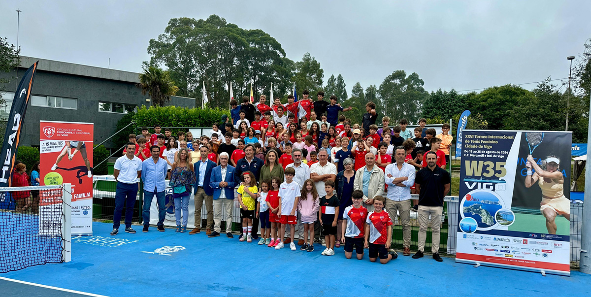 Presentación do XXVI Torneo Internacional de Tenis Feminino Cidade de Vigo