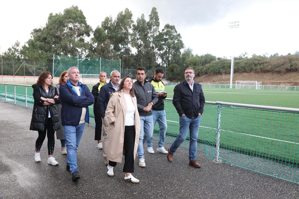 Inauguración do campo de fútbol de Augas Férreas