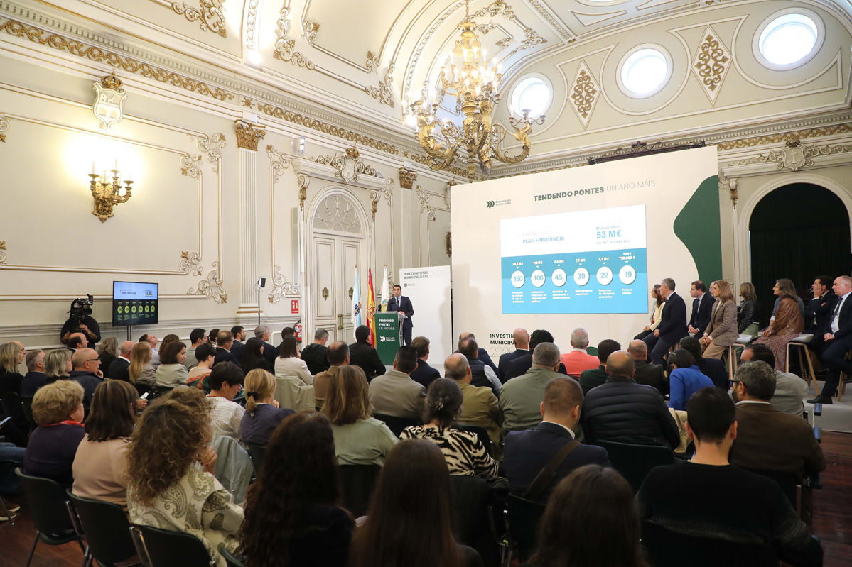 Luis López presenta os plans de investimentos municipalistas 2025