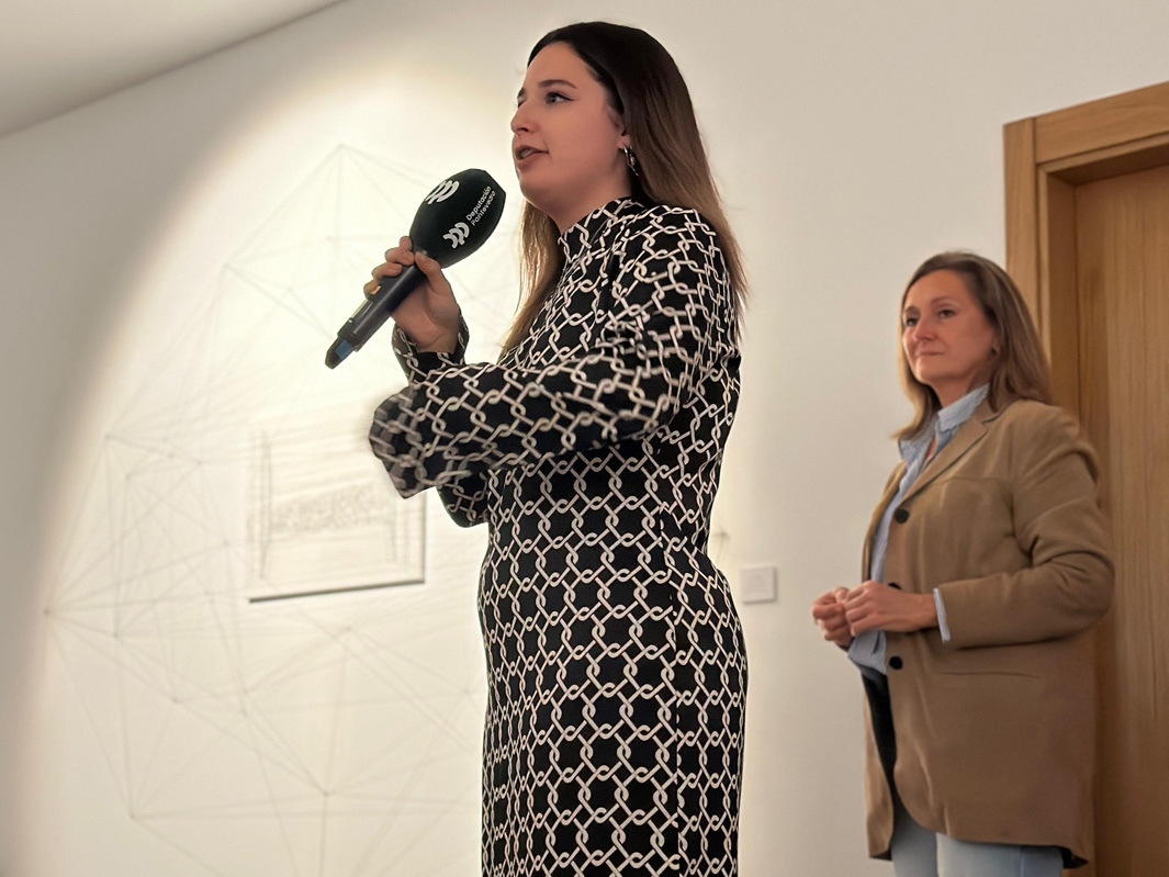 Inauguración da exposición de Nerea Cordeiro na Sede de Vigo