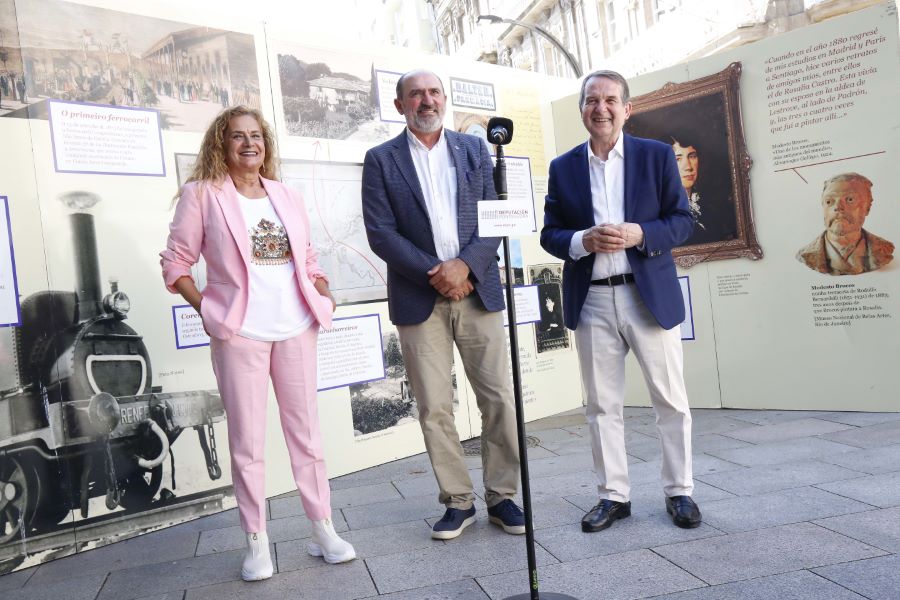 Conmemoración en Vigo do 50 aniversario da recuperación da Casa de Rosalía