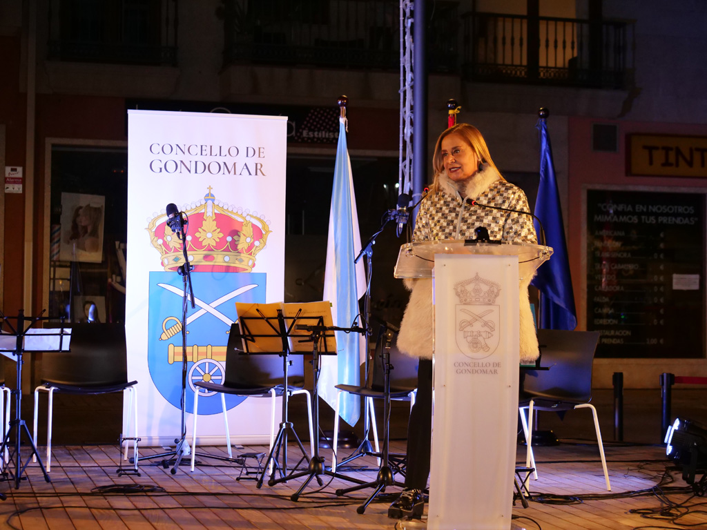 GONDOMAR INAUGURACIÓN PRAZA ROSALÍA