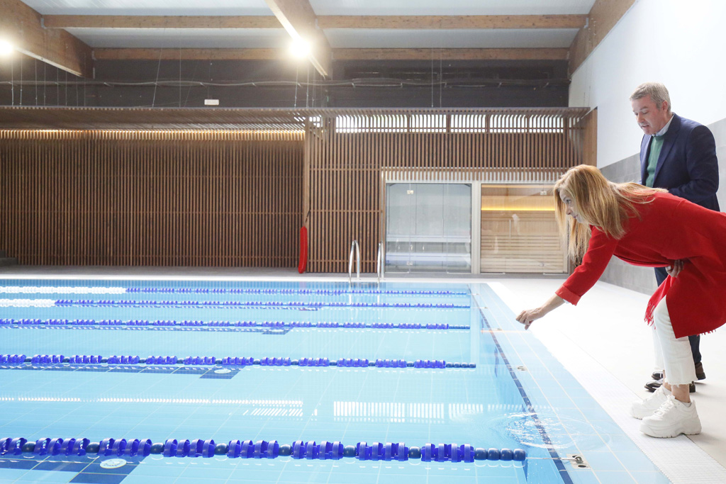 Inauguración piscina A Cañiza
