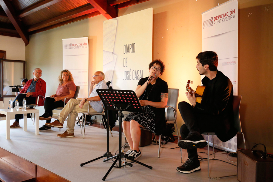 Presentación do libro de Xosé Casal en Vilaboa. Memoria Histórica