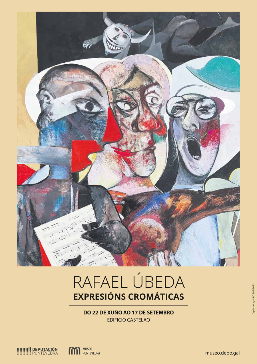 Exposición á figuración poscubista de Rafael Úbeda, pintor pontevedrés Exposición á figuración poscubista de Rafael Úbeda, pintor pontevedrés