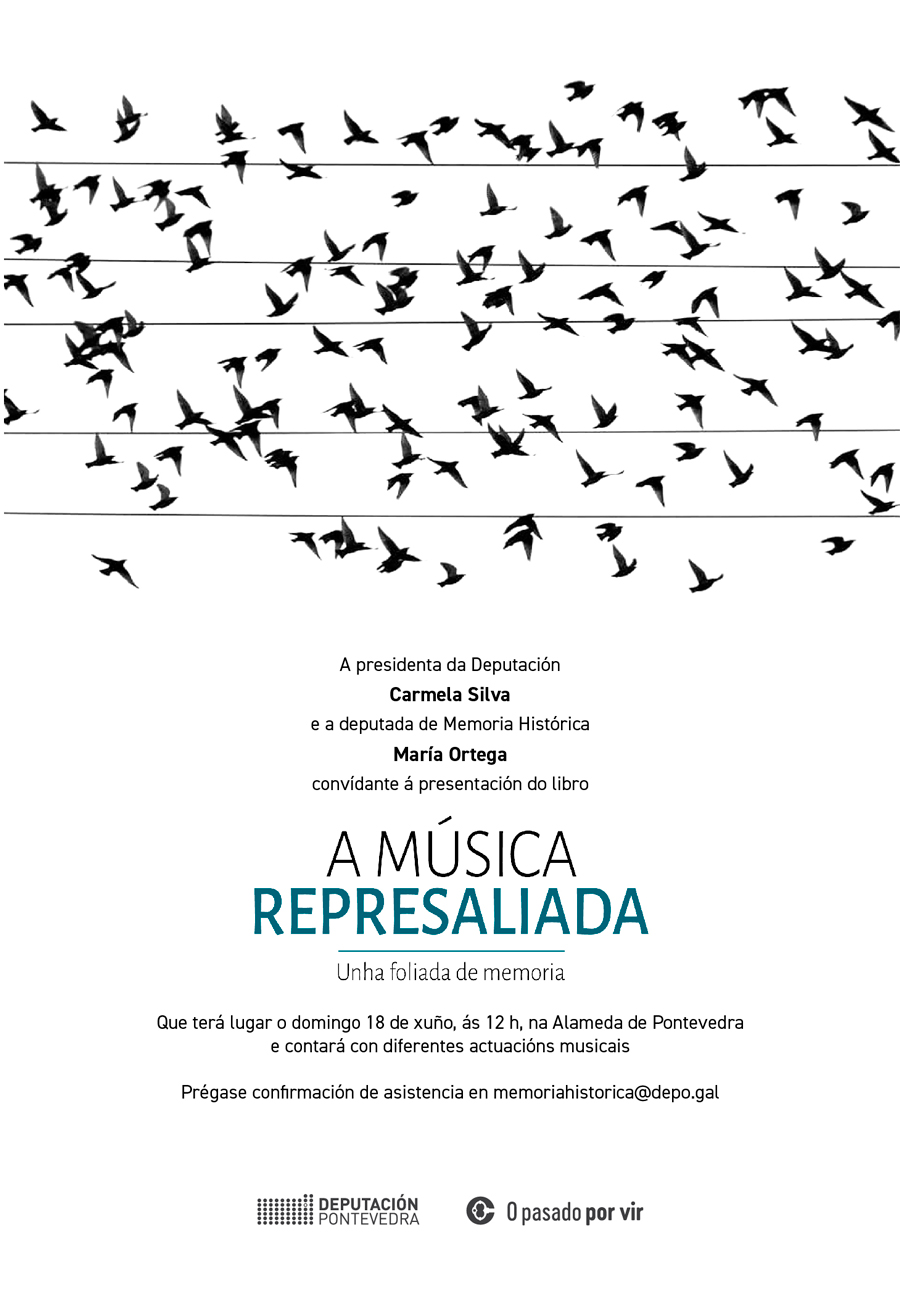 Publicación sobre a música galega represaliada Publicación sobre a música galega represaliada