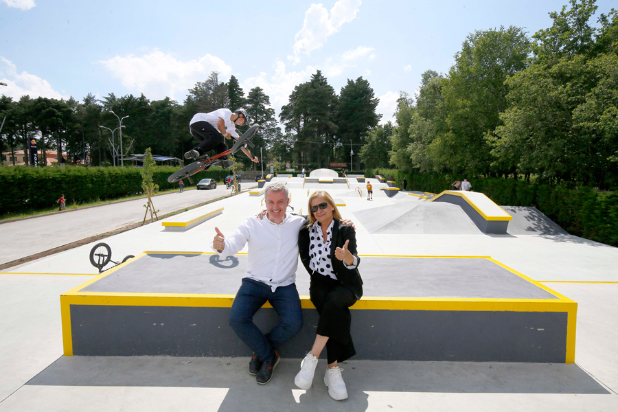 Skate park e pumptrack en A Cañiza - Plan Concellos