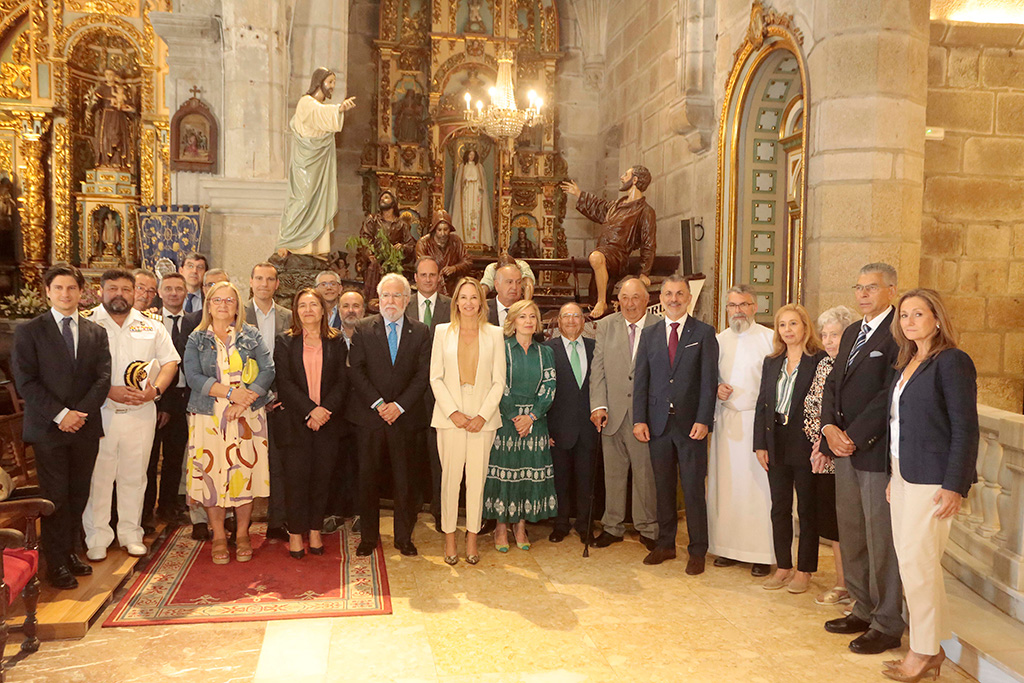 VICEPRESIDENTA OFRENDA SAN PEDRO PESCADOR BOUZAS