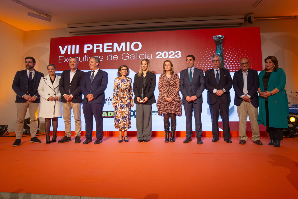 Luis López na entrega do galardón