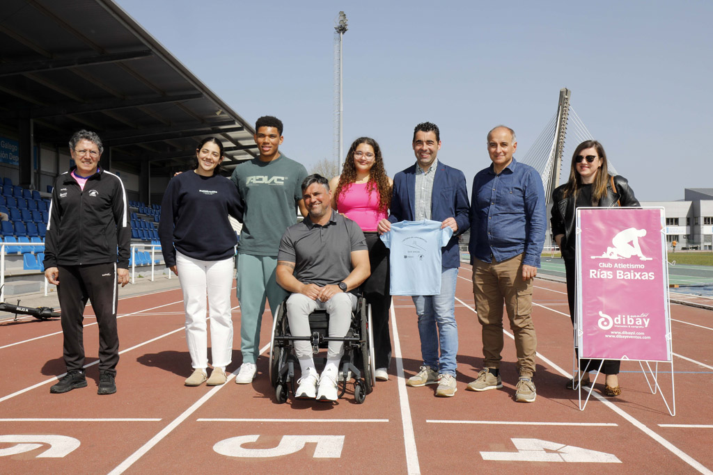 Luis López, participou este xoves na presentación do criterium Gustavo Dacal