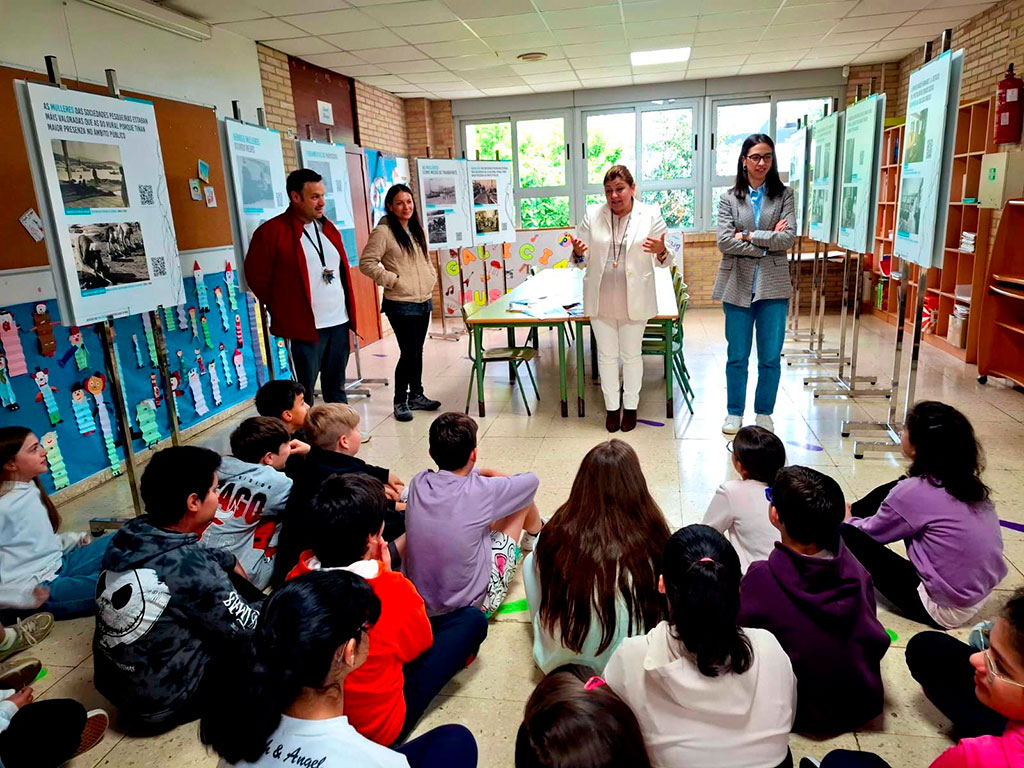 Sandra Bastos no CEIP Lope de Vega