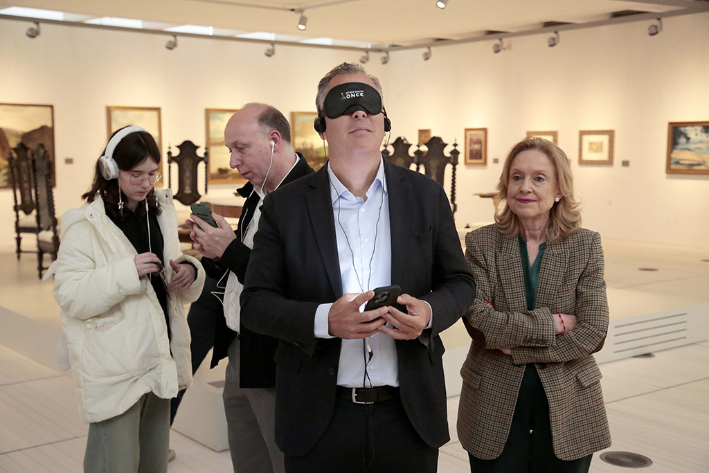 Rafa Domínguez no museo