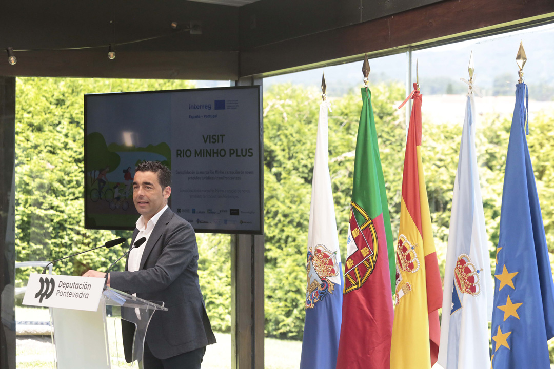 Luis López presenta o proxecto turístico transfronteirizo Visit Rio Minho Plus